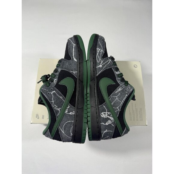 New Nike SB Dunk Low QS There Skateboards Shoes Mens Size 7.5 Black HF7743-001 - Picture 9 of 13